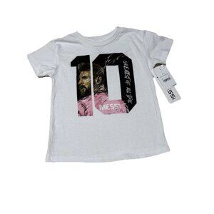 Kids MESSI greatest Of All Time Soccer Player T-shirt Size 3T